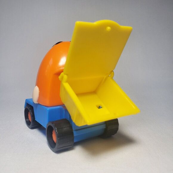 Burger King M&M's Orange Dump Truck Vintage Toy - Picture 4 of 5